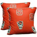 College Covers College Covers NCSDPPR NC State 16 x 16 Decorative Pillow Set NCSDPPR